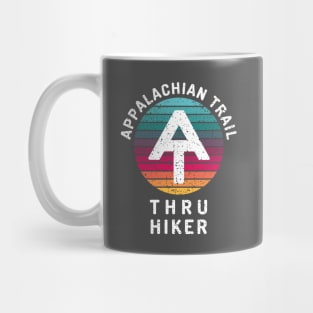 Appalachian Trail Thru Hiker Sunset weathered Mug